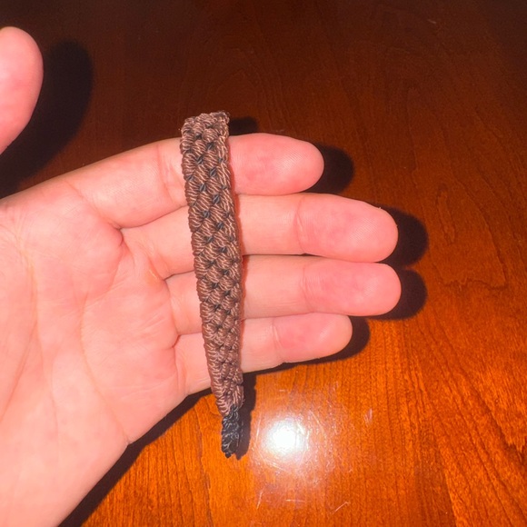Braided Brown Men's Bracelet - Picture 1 of 3